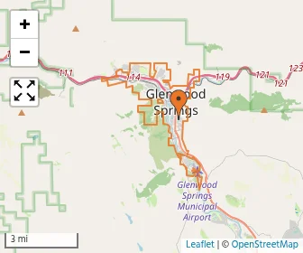 Area schools map